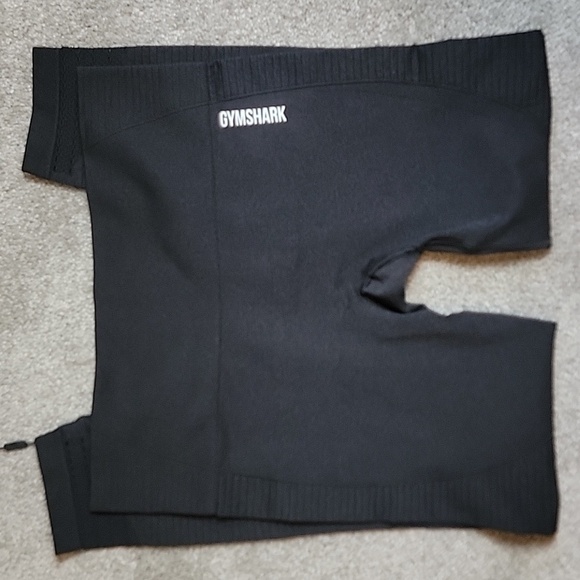 NWT Gymshark origin sealess leggings- black marl - Picture 1 of 5